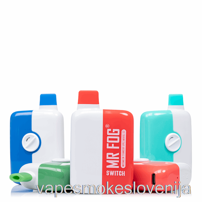 Vape Slovenija Mr. Stikalo Za Meglo 5500 Za Enkratno Uporabo Rainbow Skt